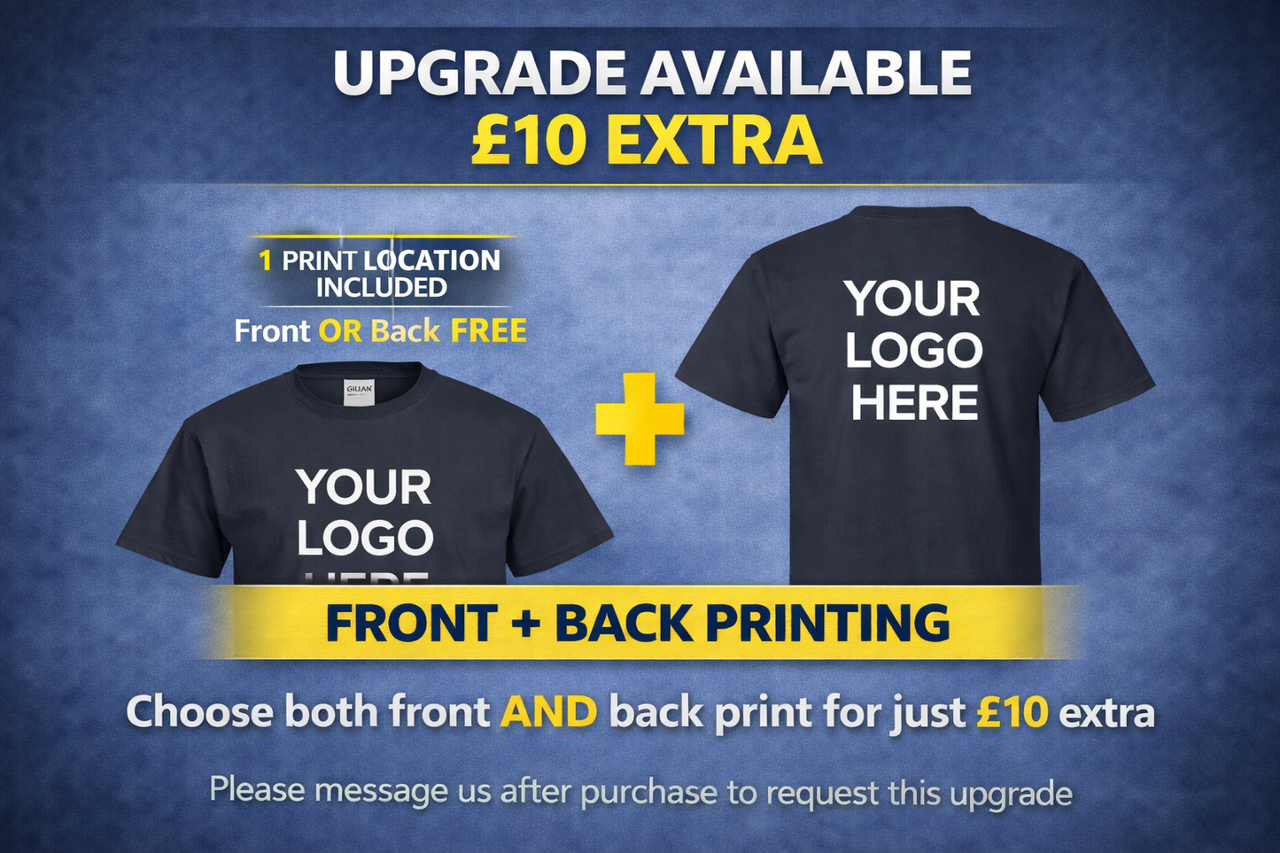 Custom Workwear T-Shirts (Pack of 5)- Logo Printing, Bulk Uniforms UK