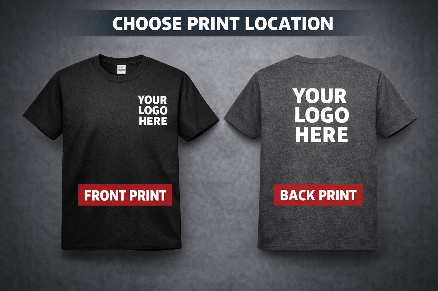 20 Custom Workwear T-Shirts- Bulk Logo Printing | Business Logo Uniform Bundle